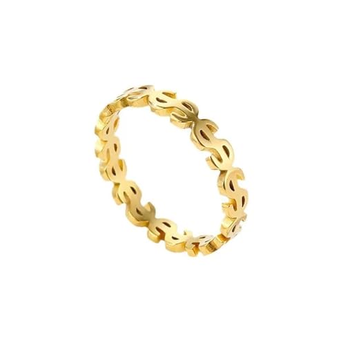 Bague dollar signe d'argent cadeau bénédiction fête