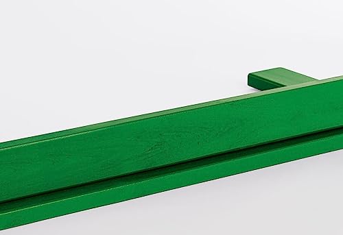 PINOLINO Hindernishürde Hoppe, Weiß/Grün, 1 Stück, Koordinationstraining – Ideal für Steckenpferd-Reiten, Ab 3 Jahren, Höhenverstellbar