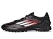 Adidas Unisex-Adult F50 League Turf Soccer, Black/Iron Metallic/Lucid Red, 13