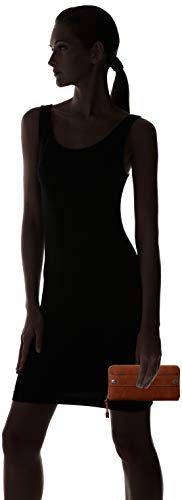 FRYE Women's Melissa Zip Around Leather Wallet, Red