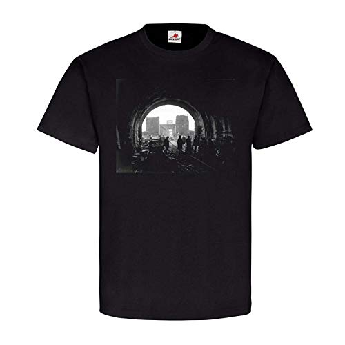 T-shirt militaire de l'armée américaine Remagen 22536 noir taille L