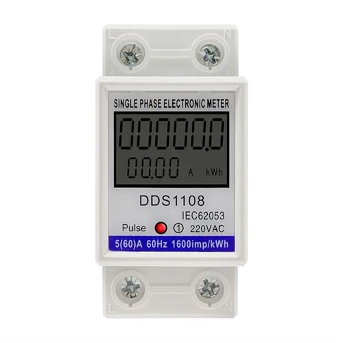Compteur d'énergie électrique DDS1108 pour identifier les factures d'électricité anormales