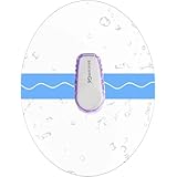 GTAGKOMMEN 55 パック Dexcom G6 粘着パッチ、防水 & 透明 Dexcom G6 オーバーパッチ、10 日間の長期滞在固定モニター保護、使いやすいプレカット粘着テープ