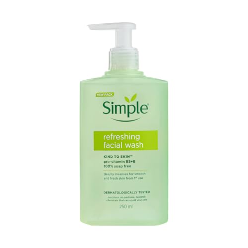 Simple Kind to Skin Refreshing Facial Wash | 100% Soap-Free Gentl...