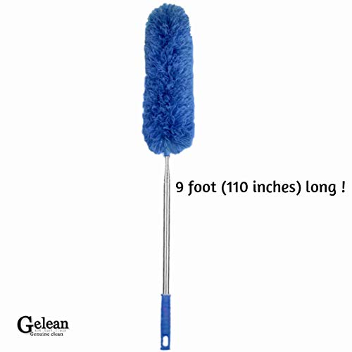 Long Handle Duster high Duster Feather Duster extendable dust Remover Fan Cleaner Feather