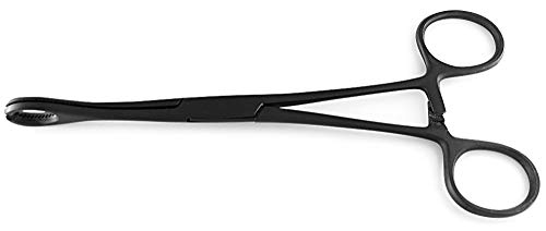 Scrap Metal 23 Sponge Forester Forceps Black 6.5 inch Slotted Piercing Tool