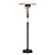 Sunglo A242 Black Movable Post Mount Patio Heater - A242B