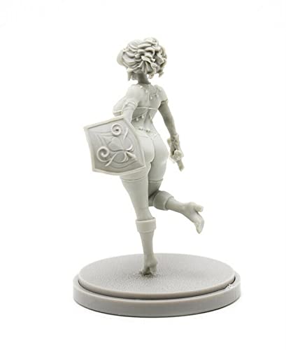 Figura modelo de resina 30mm sin armar ni pintar miniatura 3