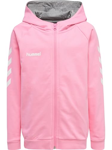 hummel GO Kids Zip Hoodie Sweatshirt, COTTON CANDY, 164