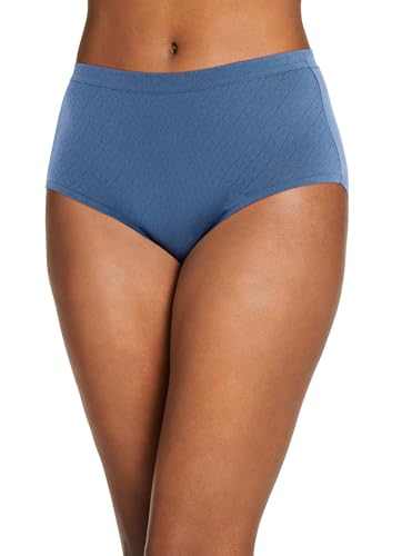 Image of Jockey Women's Underwear 100% Cotton Elance Breathe French Cut - 3 Pack