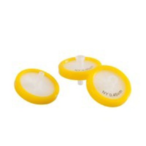 Polypropylen Spritzenvorsatzfilter mit Nylon Membran, Unsteril, Orange, 0,45µm Poren, 17mm Durchmesser, 100 Stück