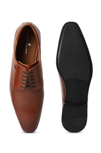 Image of Louis Philippe Men Leather Oxfords
