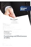 Functioning and Effectiveness of JKCs 6202302291 Book Cover