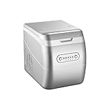 HAILANG Portable Ice Maker Machine for Countertop, 3 Sizes Bullet Shaped Ice, 9 Ice Cubes Ready in 7 Minutes, with Ice Scoop and Basket for Home/Office/Bar