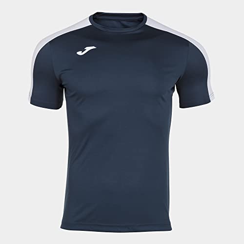 Joma - Camiseta Manga Corta Hombre - Ligera y Transpirable - Academy