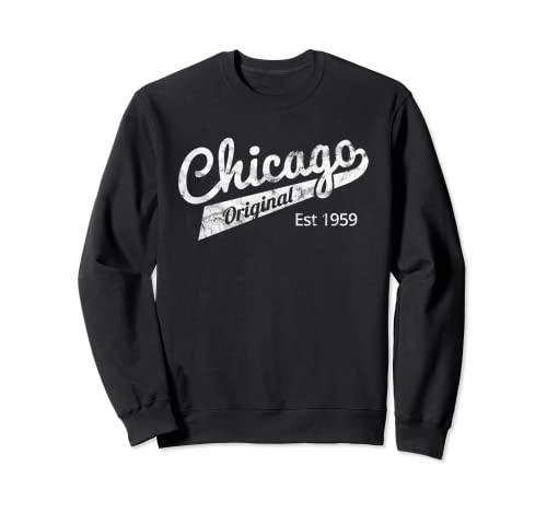 Chicago Original Nato nel 1959, stile jersey per compleanno Felpa