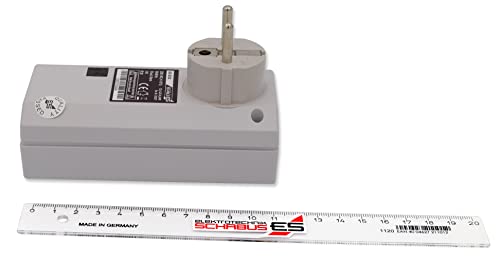 Schabus 300257 CO2 (Kohlensäure) Warngerät, netzbetriebes Plug-in Steckdosengerät (230V) speziell für Teeküchen in Büros, den denen CO2-Flaschen für Wassersprudler aufgestellt sind