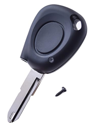 ANGOFIZ Coque Clé Télécommande 1 Bouton Infrarouge Compatible avec Renault Clio Twingo Laguna Safrane Megane Scenic Espace+ Lame NE73