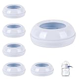 (5 PC) Replacement Screw Ring Compatible Replace Avent Natural Screw Ring Collar with Philips Avent Natural Bottles,Avent PP Bottles or Natural Glass Bottles