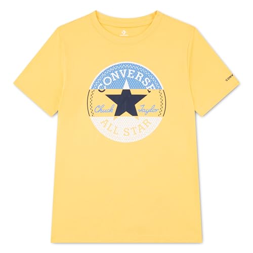 Image of Converse Boy's Colorblock Chuck Patch Logo T-Shirt