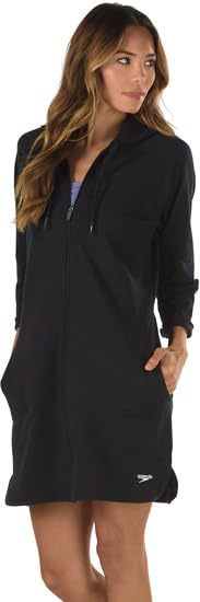 Speedo 87237139001XS Aqua Fitness Robe Speedo Black XS
