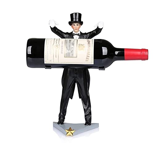 Soporte para Botellas de Vino Estable de Resina 14x31 cm miniatura 1