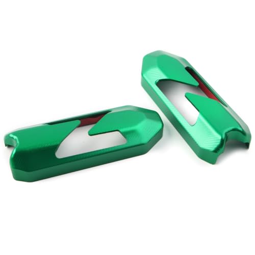 CNxinn10 Turn Signal Lamp Cover Guard Light Protective Aluminum Green Motorbike for Kawasaki Z900 Z1000/R H2/SE 2020-2022