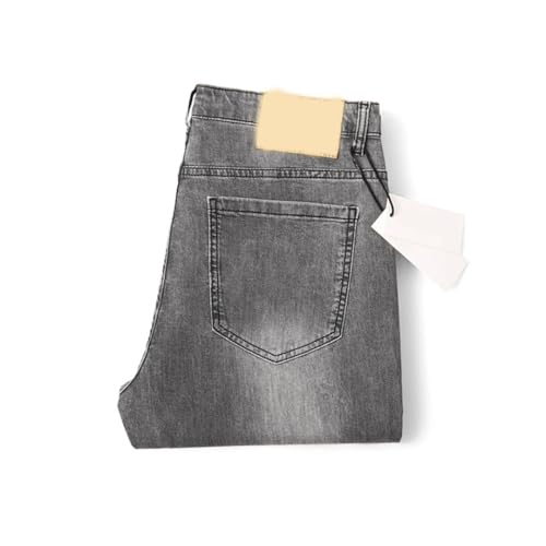 Men's Stretch Slim Straight Jeans Regular Fit Casual Summer Denim Trousers Fashion Pants4