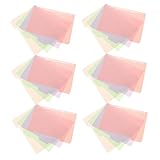 OSALADI 6 Sätze Bunte Pp-register mit Tabs Lochrand Trennblätter für Loseblattsammler Farbige...