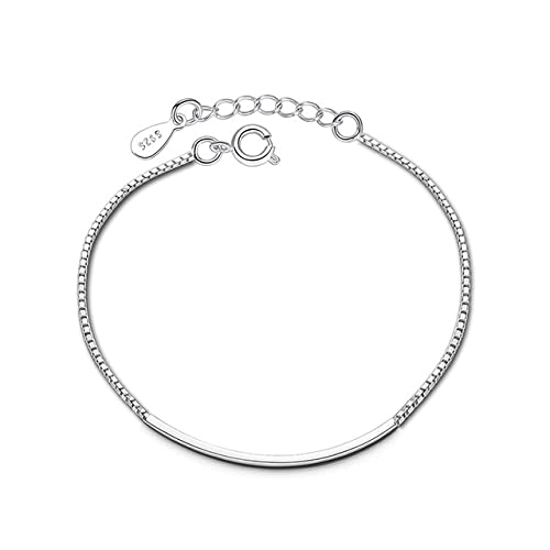Bracelet à chaîne pour femmes avec charmes élégants en maille ajustable
