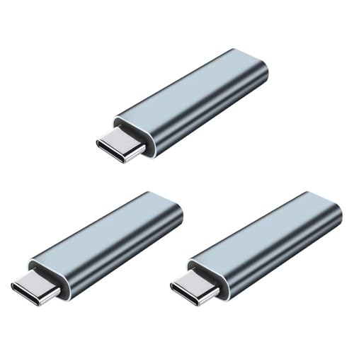 Adaptador Pantalla Virtual Tipo C 4K emulador EDID dummy plug de 3 piezas para minería y PC