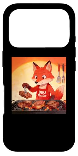 Red Fox Cooking Grill BBQ Funny Gift Red Fox �X�}�z�P�[�X iPhone 17 Pro �p