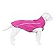 Mile High Life Hunderegenmantel Einstellbare wasserdichte Haustierkleidung Leichte Regenjacke mit reflektierendem Streifen Einfacher Einstiegsverschluss (XS,Pink)