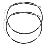 TOKIDNY 2個自転車用耐久性ブレーキケーブル 製耐摩耗性プロ仕様 前後用 山道 ロード対応 強化部品