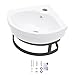 Kichae Wall Mount Hang Small Vessel Sink - 16