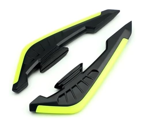 Ohocean Lateral Alerón Carenado 1 Uds Alerón Universal para Motocicleta Alerón Aerodinámico Decoración Alerón para Motocicleta(J)