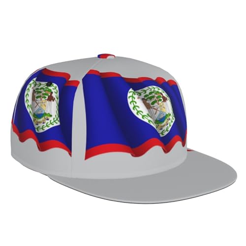 Oudrspo Casquette de Baseball Drapeau du Belize pour Les Béliens, Chapeau Belize, Casquette pour Femmes et Hommes
