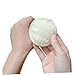 Beaupretty 10Pcs Natural Loofah Facial Cleansing Pads Round Makeup Remover Wipes for All Skin Types Washable Reusable Diameter for Daily Makeup Removal and Skin Care