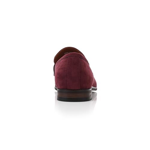 Image of Ferro Aldo Men's Premium Moc Toe Loafers | Casual & Dress Styles with Tassels & Horsebit Buckles