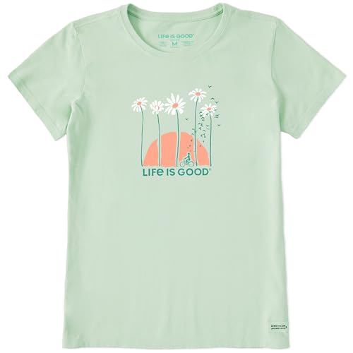 T-shirt vélo femme Life is Good en coton doux pour vos balades d'été