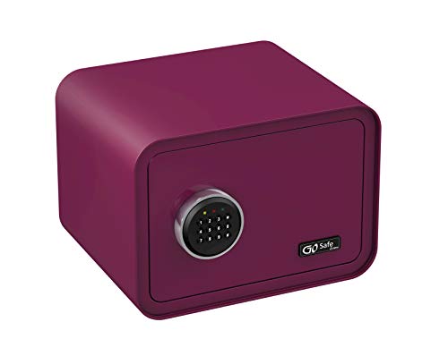 Preisvergleich Produktbild Olympia 7004 Tresor mit Code Gosafe 100, Beere, Bordeaux