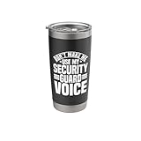 Don't Make Me Use My Security Voice Security Guards Agent Stainless Steel Insulated Tumbler