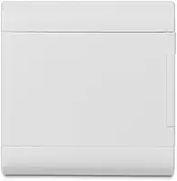 Quadro Embutir Ouro Box 16 Módulos Din Porta Opaca Steck Branco 16 Módulos