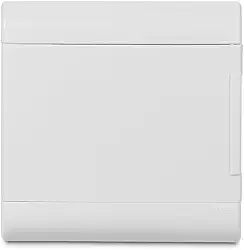 Quadro Embutir Ouro Box 16 Módulos Din Porta Opaca Steck Branco 16 Módulos