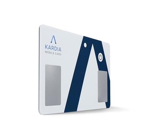 image for AliveCor KardiaMobile Card Wallet-Sized Personal EKG Device - Record S