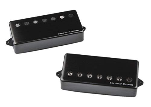 Supprimez le souffle avec le micro Seymour Duncan Jeff Loomis 7 cordes passif noir