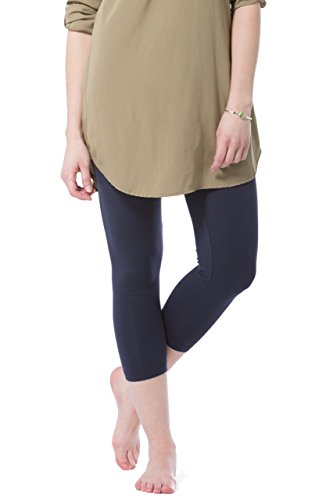 Fishers-Finery-Ecofabric-Capri-Legging-Casual-Lounge-Legging-Navy-XL