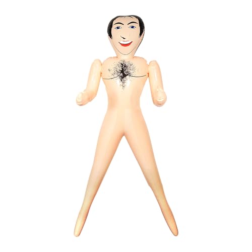 ZOPPER Male Blown Up Doll | Hen Party Accessory Inflatable Male Blown Up Doll 150cm Great Fun for Hen & Bachelor Parties Photo Booth Prop Pranks Party Props and Gag Gifts