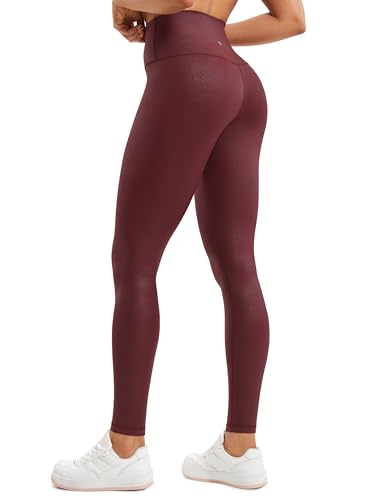 Image of CRZ YOGA Matte Faux Leather Leggings 28 inch