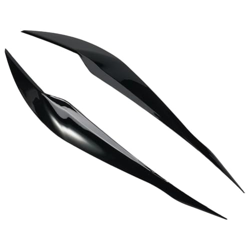 Sourcil phare pour BMW F30 2012-2018 : paupière noir brillant de protection